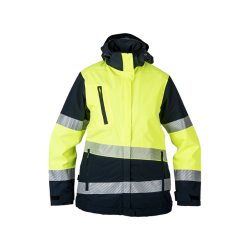 Parka encastrable alta visibilidad MUJER KINGSMANN STARLIGHT, Azul Marino con... 1