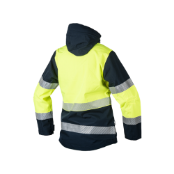 Parka encastrable alta visibilidad MUJER KINGSMANN STARLIGHT, Azul Marino con... 2