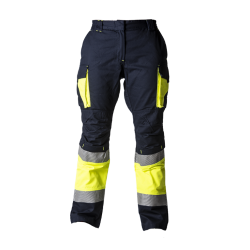 Pantalón alta visibilidad MUJER KINGSMANN STARLIGHT para rodilleras, Azul... 1