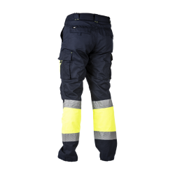 Pantalón alta visibilidad HOMBRE KINGSMANN STARLIGHT para rodilleras, Azul... 2