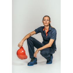 Polo laboral manga corta MUJER ELASTIS 2