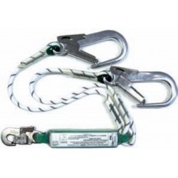 Elemento de amarre de 1,3 metros, en Y con absorbedor ASY 13 + PDD, TOP SAFETY