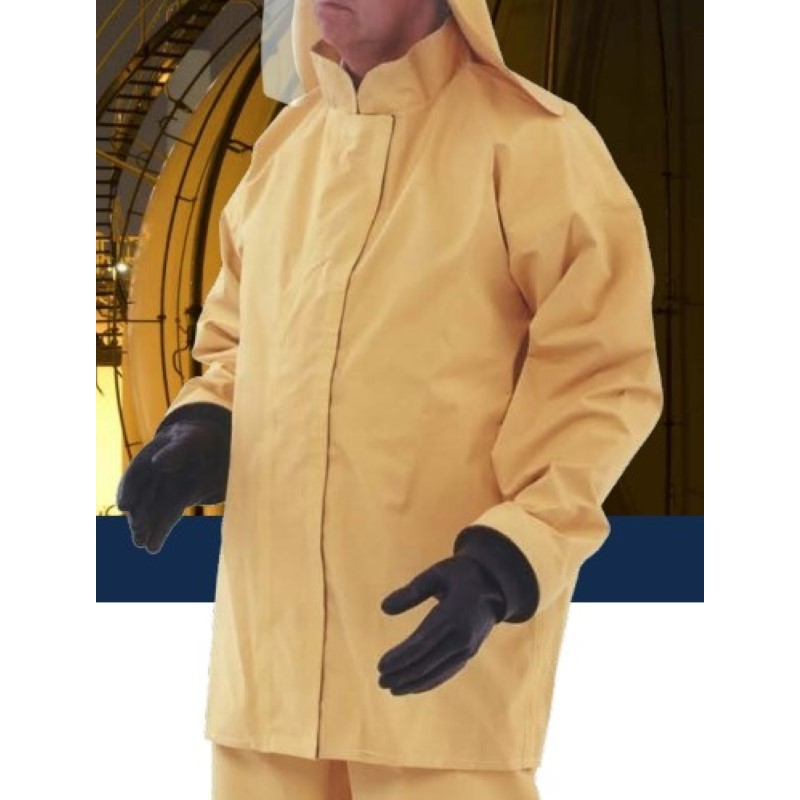 Chaqueta laboral de Neopreno amarillo JKT019/17, RESPIREX, PLAZO 6 SEMANAS