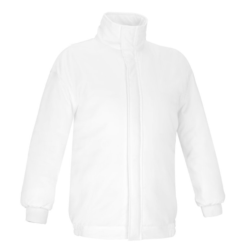 Cazadora laboral ACOLCHADA broches ocultos LBA-83, BLANCA, PLAZO 10 días