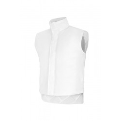 Chaleco laboral ACOLCHADO para frío LBA-87, BLANCO, PLAZO 10 días