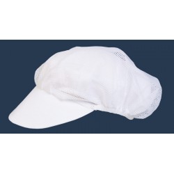Gorro laboral con VISERA LBA-89, BLANCO, PLAZO 10 días