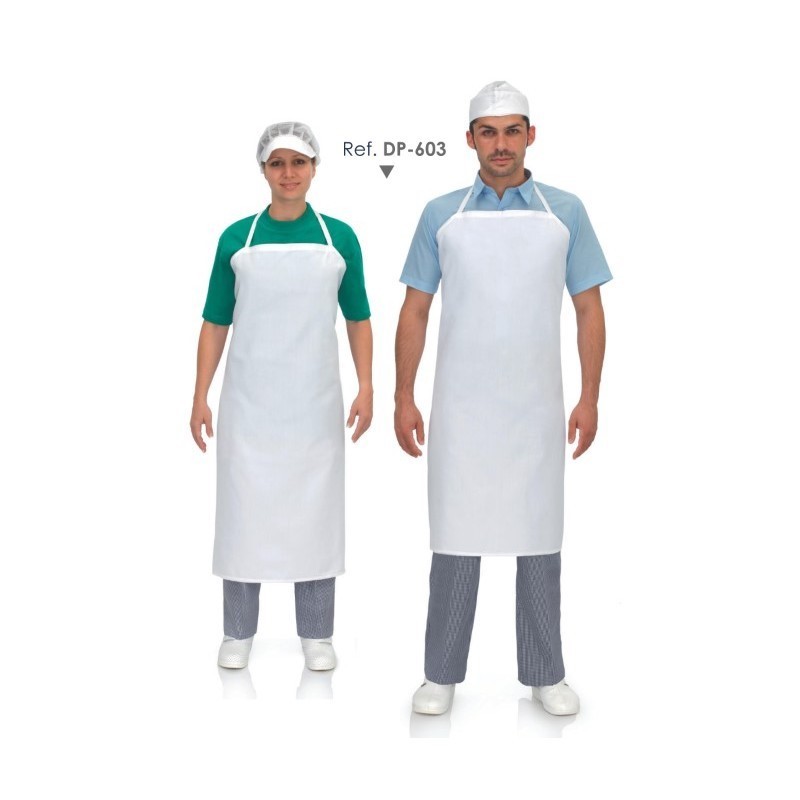 Delantal laboral con Peto para Cocina DP-603, Plazo 10 días