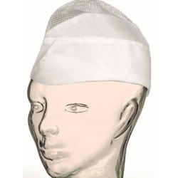 Gorro laboral de COCINA Blanco BAJO GC-606, Plazo 10 días