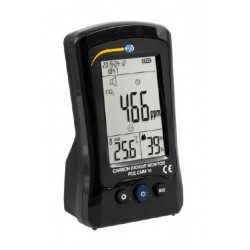 Medidor CO2 estático para espacios cerrados, PCE-CMM 10, para medir la...