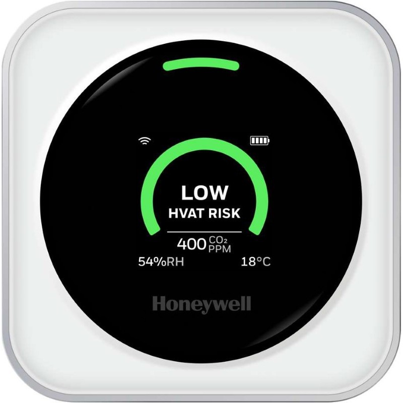 HONEYWELL Dispositivo medidor de calidad del aire, HTRAM-V1-W, detector CO2,...