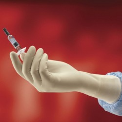 Par de guantes de látex ACCUTECH 91-325 2