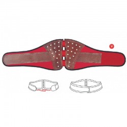 Cinturón antilumbago con velcro VTT, MIRANDA