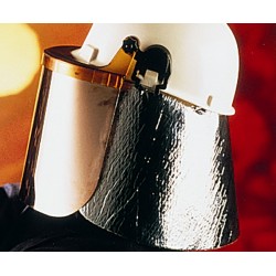 Cubrenucas aluminizado S36 para altas temperaturas para Cascos, CENTURION 4