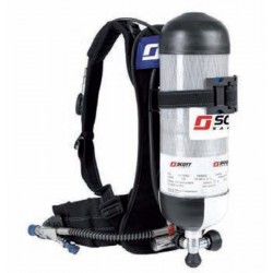 Equipo de respiración autónoma profesional de bombero con 2 usuarios,...