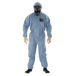 Buzo desechable ALPHATEC Microgard FR mod. 111, Certificado Tipo 5 y 6, ANSELL