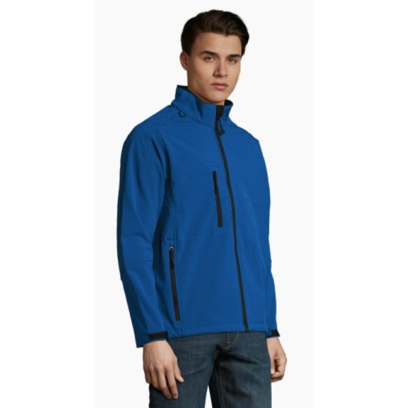 Polar Softshell laboral Hombre Azul Royal o Real, mod. RELAX, SOLS, PLAZO...