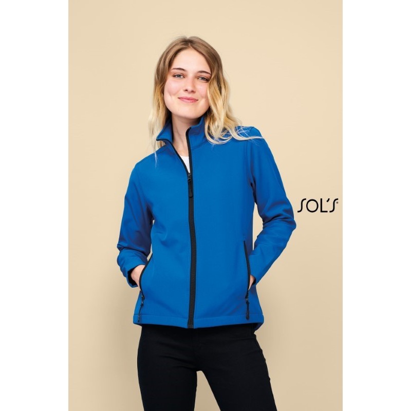 Polar Softshell laboral Mujer Azul Royal o Real, mod. RACE, SOLS, PLAZO 10-15...