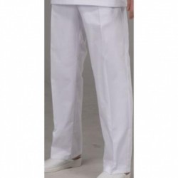 Pantalón pijama laboral sanitario blanco PSU99, PLAZO 10-15 días