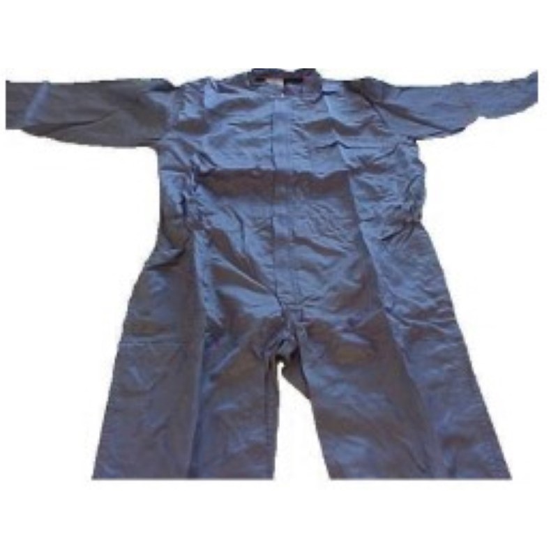 Mono antiestático Gris de Rayón para planta de Pintura