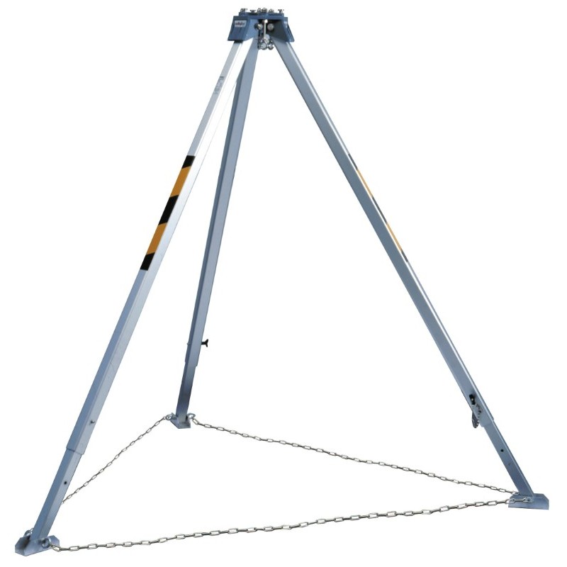 Trípode Protecta de 3M de aluminio AM100, plata