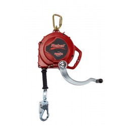 Sistema anticaída retráctil Protecta Rebel de cable de 15 metros, con...