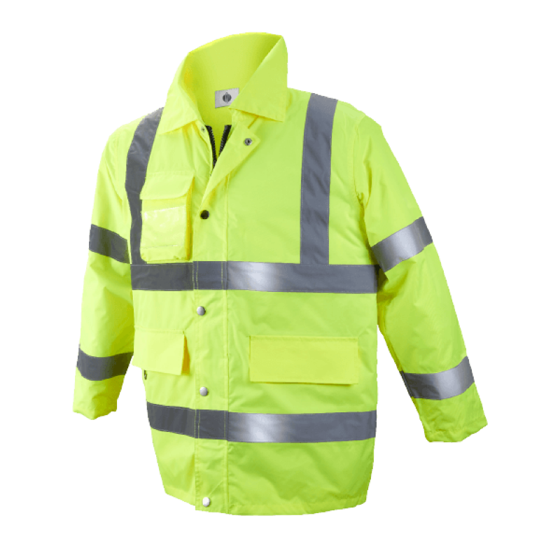 Parka de alta visibilidad amarillo Flúor ref. 1058, CHINTEX, PLAZO 10-15 días