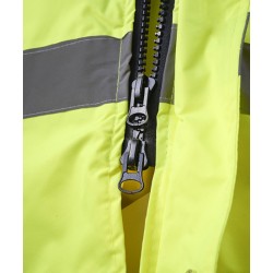 Parka de alta visibilidad amarillo Flúor ref. 1058, CHINTEX, PLAZO 10-15 días 4
