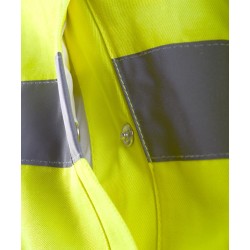 Cazadora multibolsillos de alta visibilidad amarilla flúor Ref. 1053,... 3