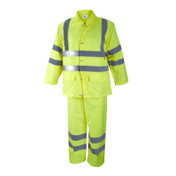 Traje de Agua de Alta visibilidad Amarillo Flúor, Ref. 1059, CHINTEX