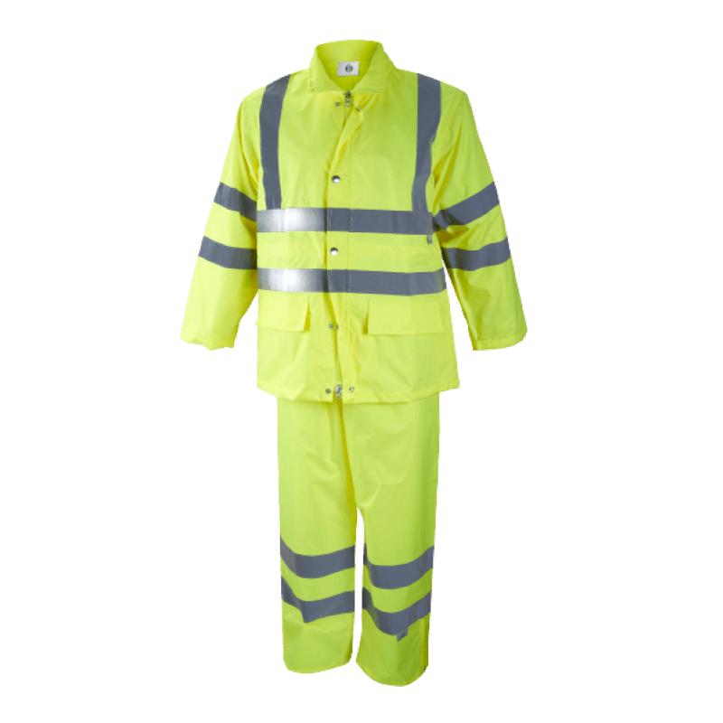 Traje de Agua de Alta visibilidad Amarillo Flúor, Ref. 1059, CHINTEX