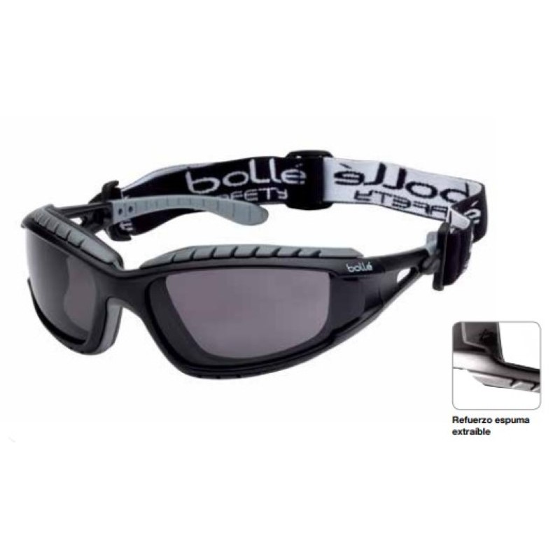Gafa BOLLE TRACKER TRACPSI, AHUMADAS para el SOL, para salpicaduras líquidas,...