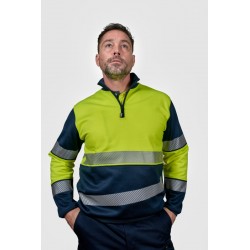 Sudadera alta visibilidad HOMBRE KINGSMANN STARLIGHT, Azul Marino con...