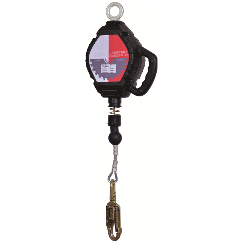 Anticaídas retráctil MIRA C10 D73 con cable de ACERO de 10 metros, MIGUEL...