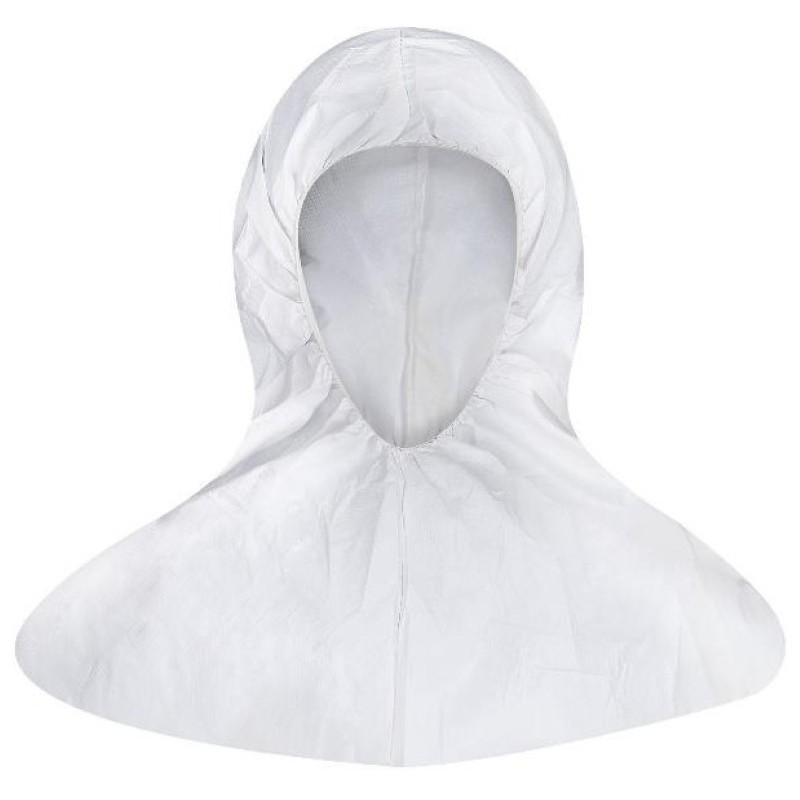 Capucha desechable CKA para salpicaduras de líquidos, pulverizaciones y polvo