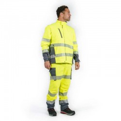 Pantalón alta visibilidad HOMBRE KINGSMANN STARLIGHT Amarillo Flúor