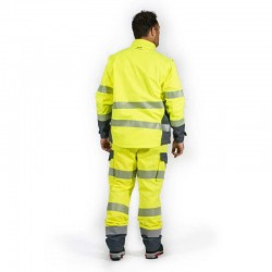 Pantalón alta visibilidad HOMBRE KINGSMANN STARLIGHT Amarillo Flúor 2