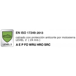 Bota motoserrista Clase 2, mod. POWER ref. 21501-000, COFRA 2