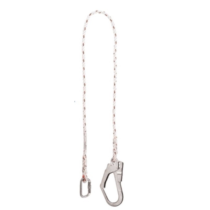 Elemento de amarre con mosquetón STD y gancho GO65