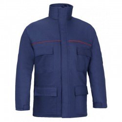 Parka ignífuga y antiestática Azul Marino IA24