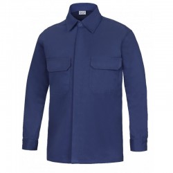 Camisa ignífuga y antiestática Azul Marino IA23