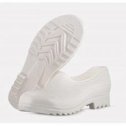 Zuecos para Alimentaria blancos de PVC con puntera de protección