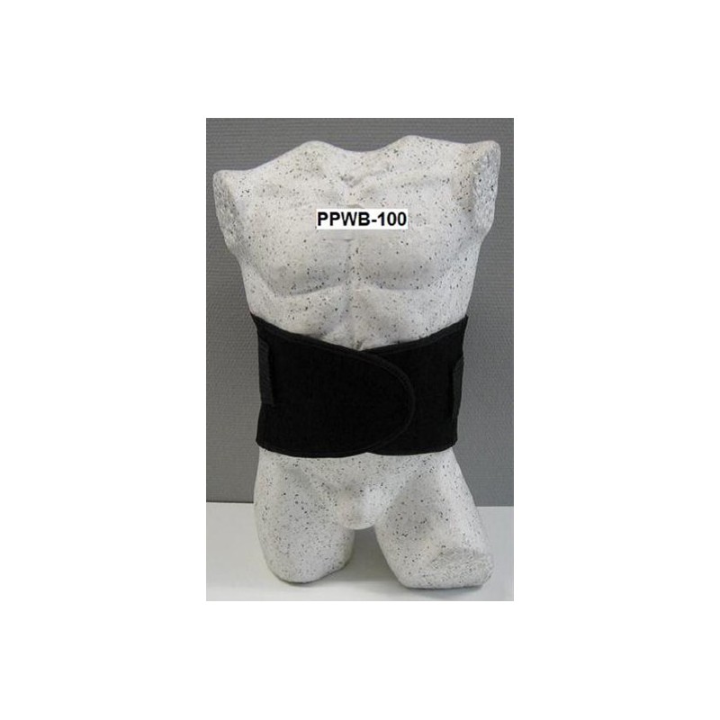 Cinturón antilumbago elástico con velcro PPWB-100