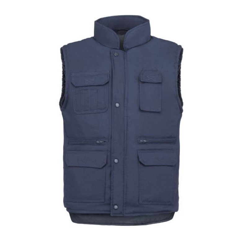 Chaleco sin mangas CHA1022 Azul Marino