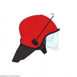 Soporte B2066067 para linterna para Casco Pacific, CONSULTAR PLAZO 2