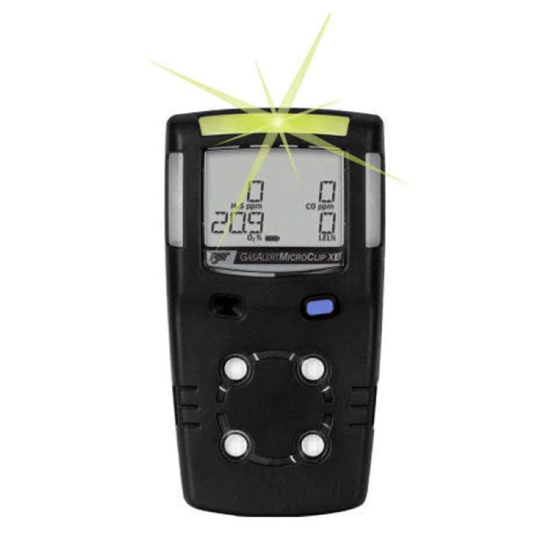Detector 3 Gases Microclip LEL, CO y O2, BW