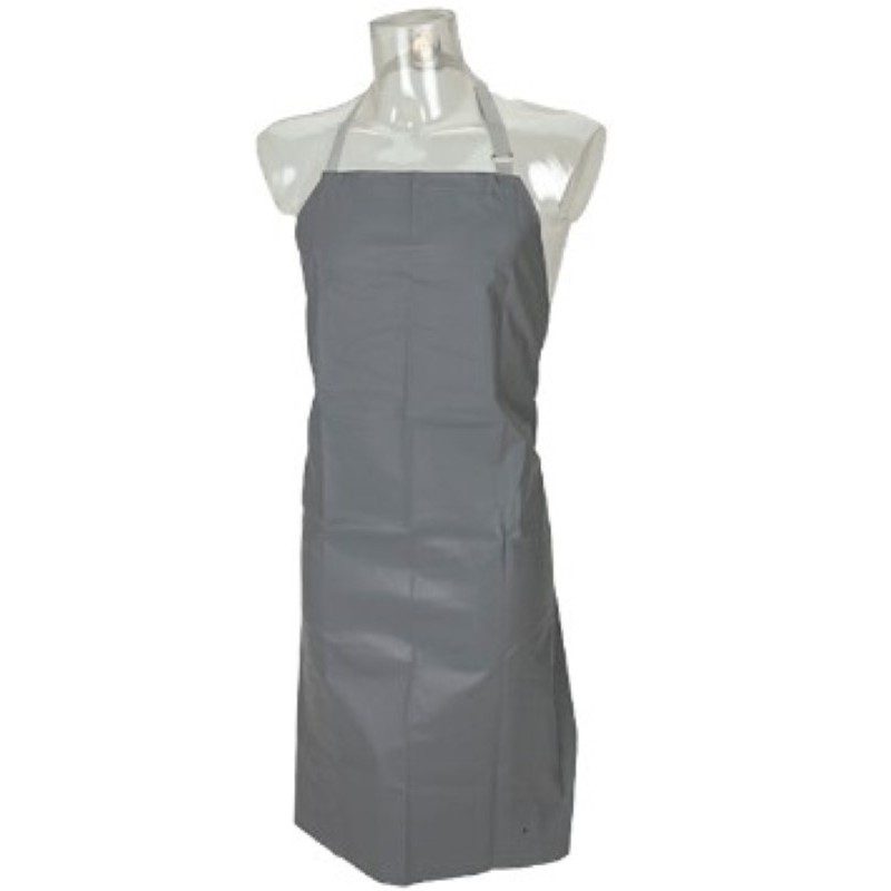 Mandil de Neopreno gris 10N. Medidas 70 X 100 cm.