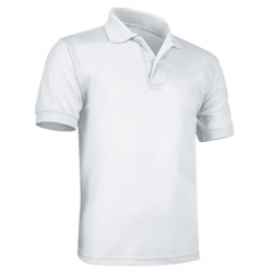 Polo Blanco Manga Corta COOLWORK KEY