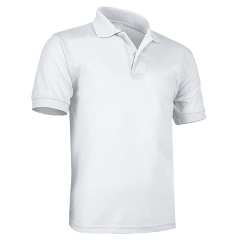 Polo Blanco Manga Corta COOLWORK KEY