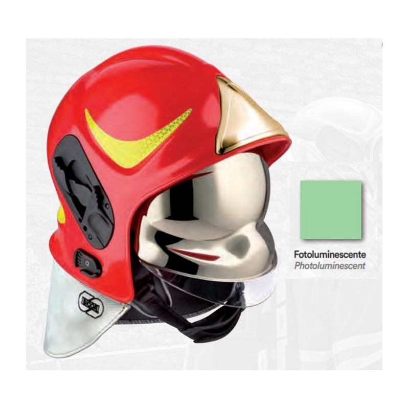 Casco de bombero VFR EVO 1 FOTOLUMINISCENTE, SICOR, CONSULTAR PLAZO