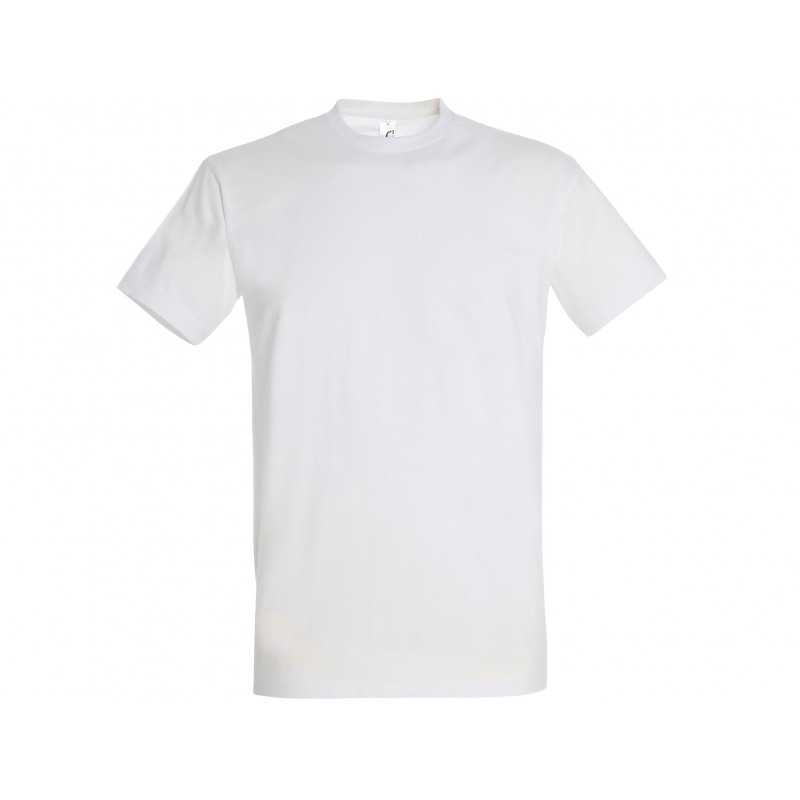 CAMISETA IMPERIAL HOMBRE CUELLO REDONDO - BLANCA